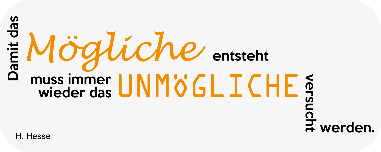 Spruch von Hesse